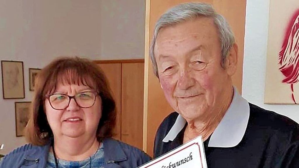 Ehrenpräsident des KSB, Horst Moses, feierte am Montag seinen 80. Geburtstag