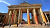 Mitglieder der Letzten Generation besprühten das Brandenburger Tor in Berlin im September vergangenen Jahres mit Farbe.