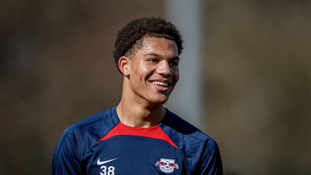 Nuha Jatta&nbsp;im Training von RB Leipzig.