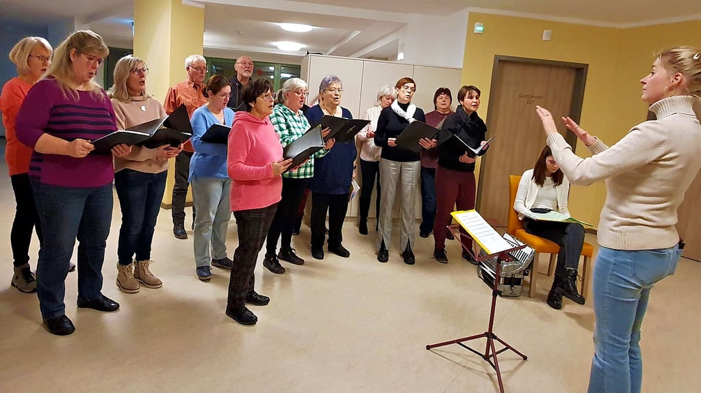 Im vergangenen Jahr hat der Städtische Singverein zum Advent im Annen-Hospiz gesungen.
