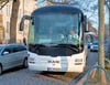 Die Busse, die die Schüler zu den Schulen bringen, sind ein Konfliktpunkt in der Dürer-Straße. 