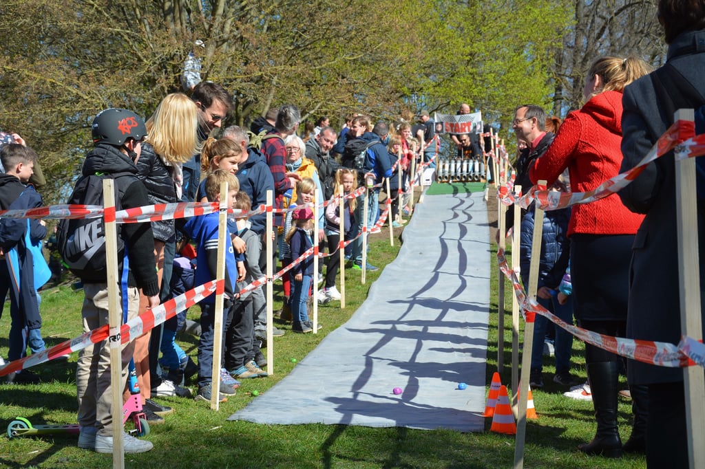 Familienfest in Gardelegen. Zum Programm gehört auch wieder eine Ostereiertrudel-Meisterschaft.