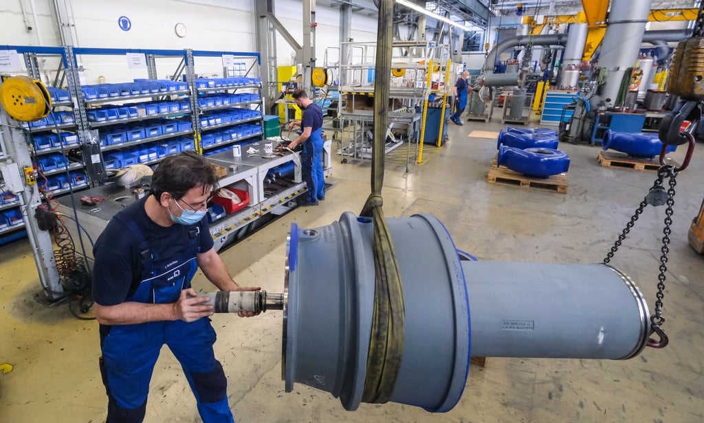 Pumpenbau bei KSB in Halle