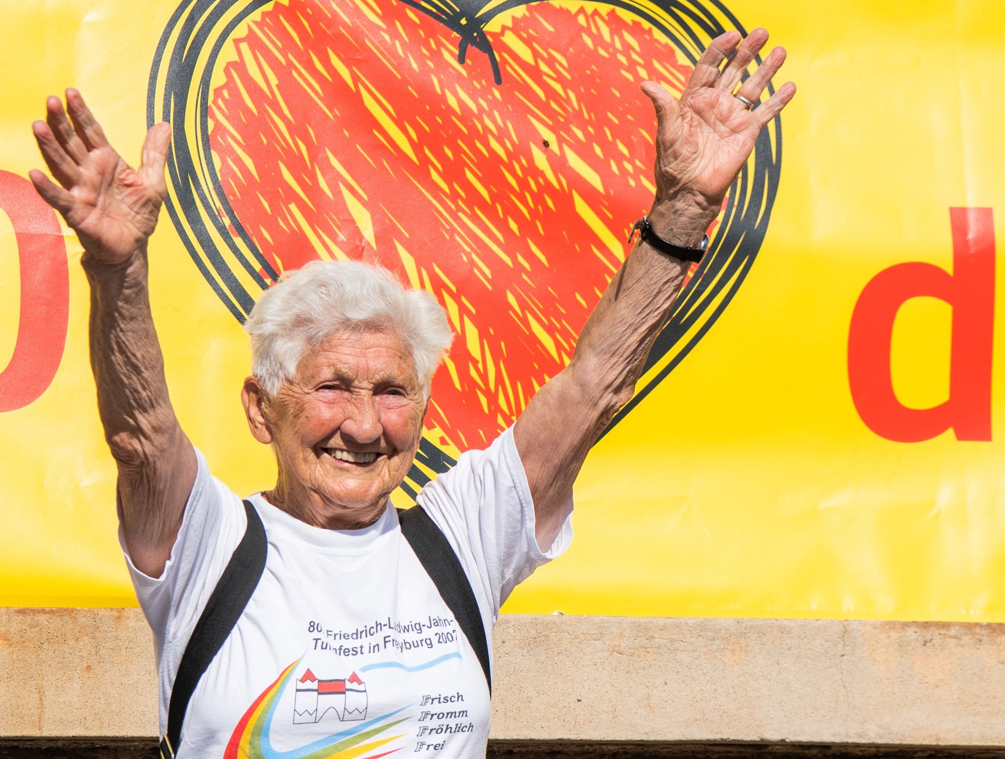 Sie steht im Guinness-Buch der Rekorde: „Turn-Oma“ Johanna Quaas aus ...