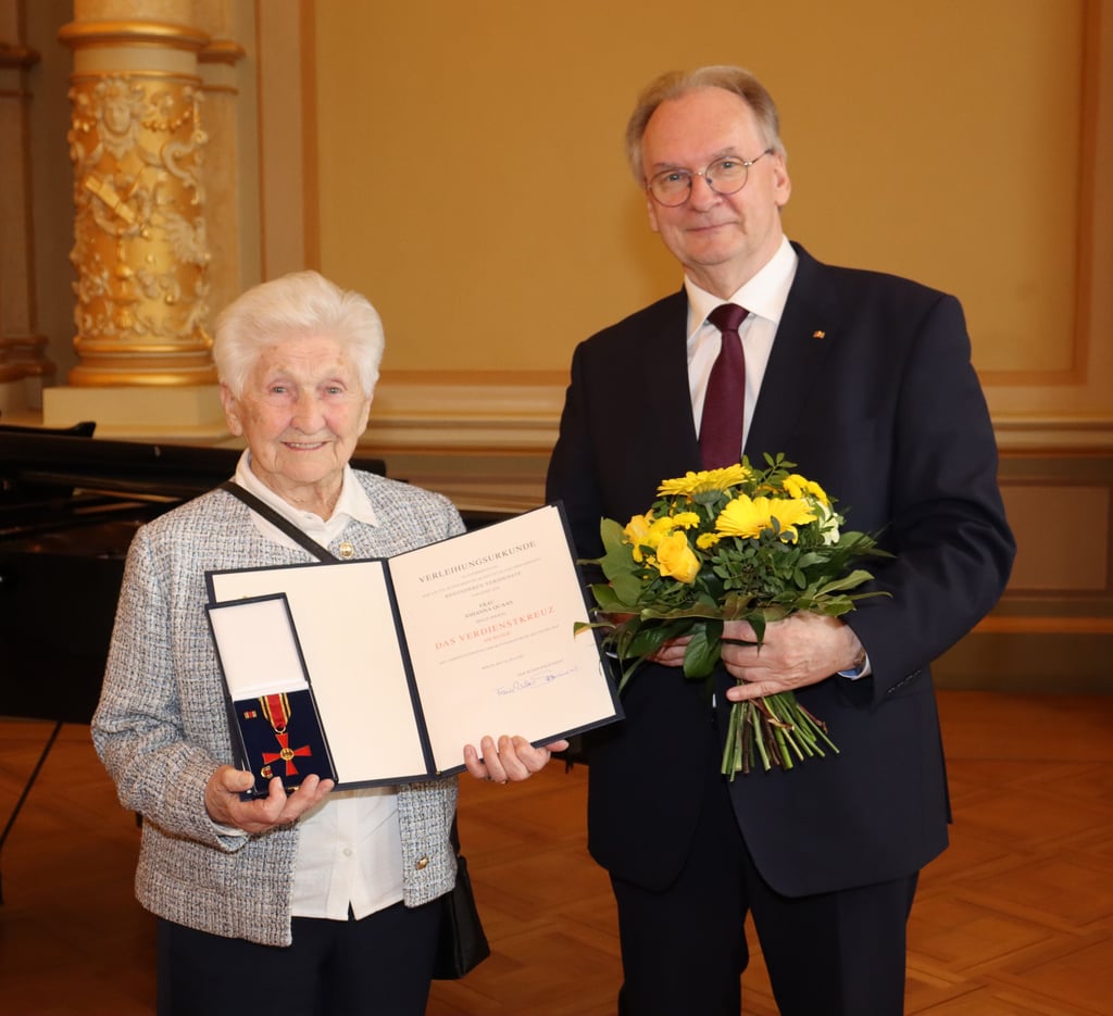 Sie steht im Guinness-Buch der Rekorde: „Turn-Oma“ Johanna Quaas aus ...