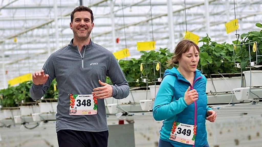 Szene vom Wittenberger Erdbeerlauf im vergangenen Jahr.