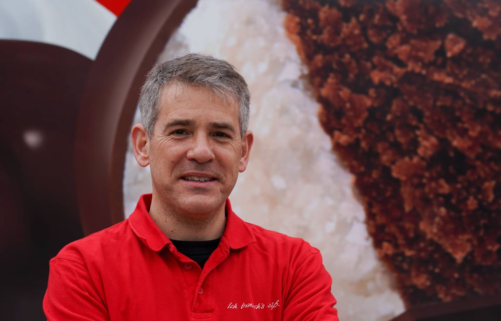 Halloren-Chef Darren Ehlert hat die Schoko-Firma auch durch neue Produkte wieder profitabel gemacht.