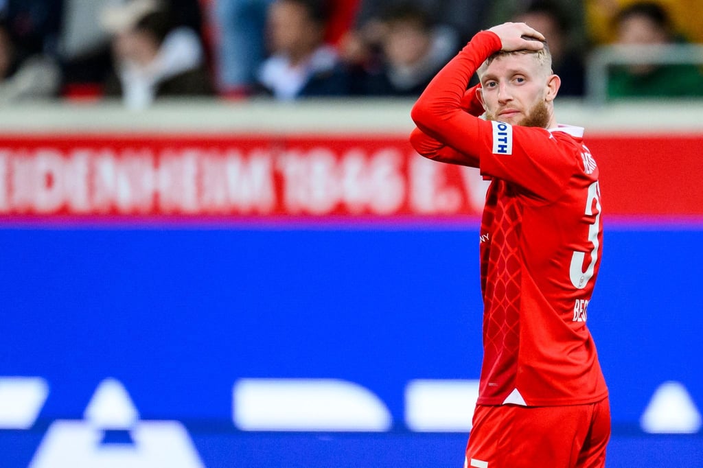 Der Einsatz von Jan-Niklas Beste beim VfB Stuttgart ist noch fraglich.