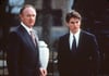 Im Film "Die Firma" verkörperte Tom Cruise den jungen Anwalt Mitch McDeere, seinen verbrecherischen  Mentor Avery Tolar spielte Gene Hackman (r.). 