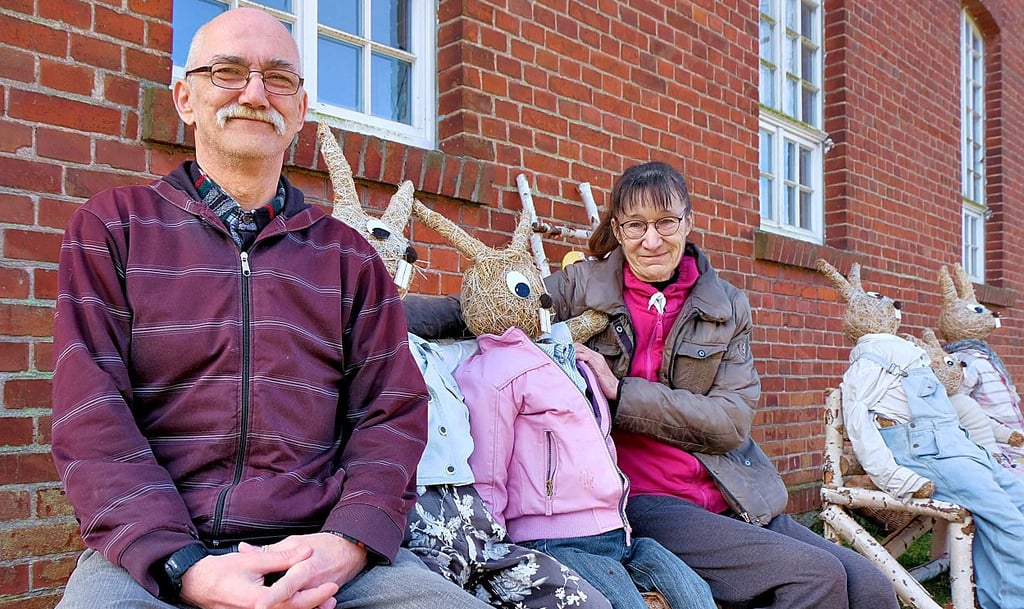 Ramona Göricke und Mario Löbe haben sich im Rösenhof Meltendorf gefunden. Das Paar denkt sogar über eine Trauung nach.