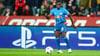 Leipzigs Spieler Amadou Haidara am Ball. Der Mittelfeldspieler verlängerte seinen Vertrag vorzeitig.