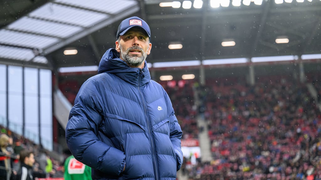 Marco Rose bei der RB-Niederlage in Mainz im November.