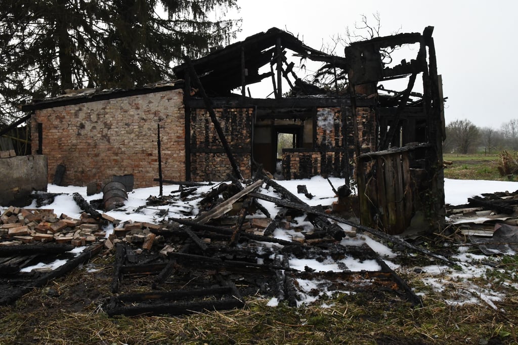 Brand Gartenlaube Ackendorfer Landstraße