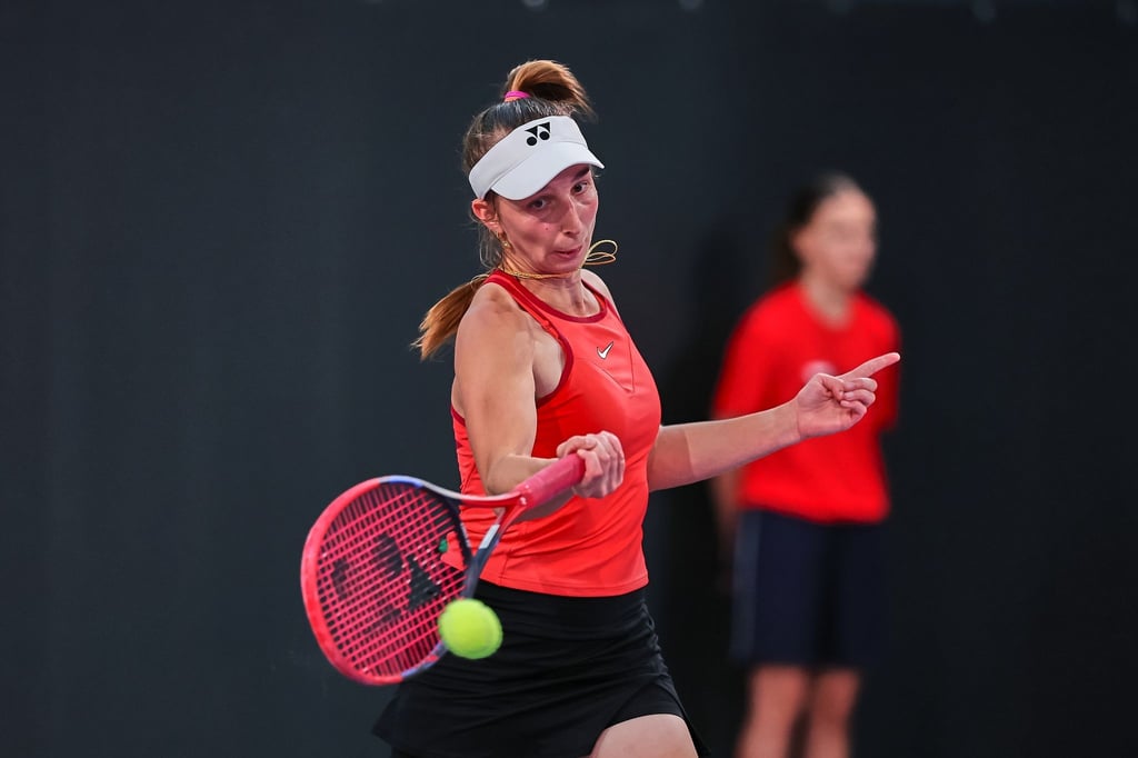 Tamara Korpatsch musste sich in Charleston der Qualifikantin Daria Saville geschlagen geben.