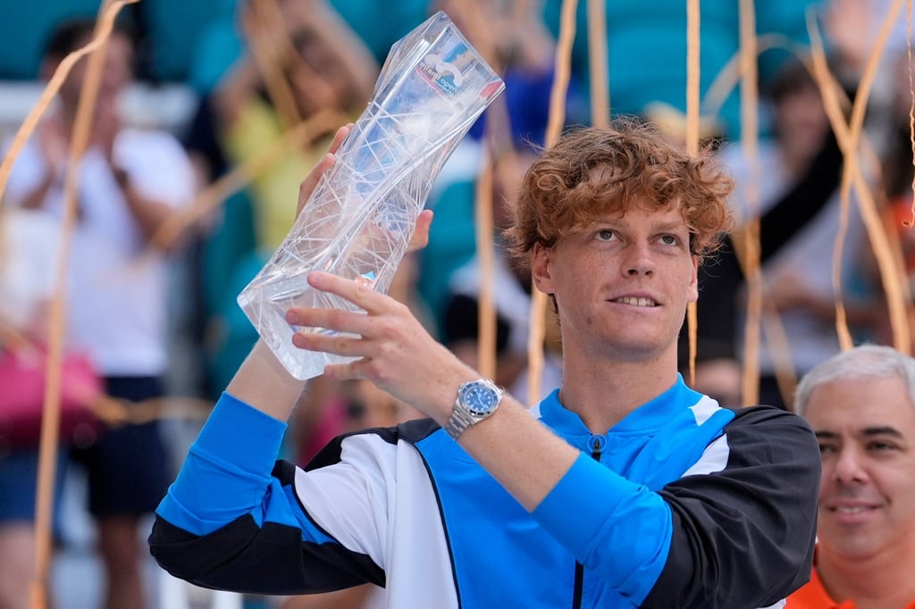 In der Weltrangliste steht Sinner als erster Tennis-Profi aus Italien auf Rang zwei.