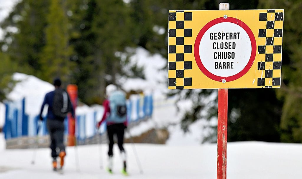 Stundenlang war das Skigebiet im Kleinwalsertal gesperrt.