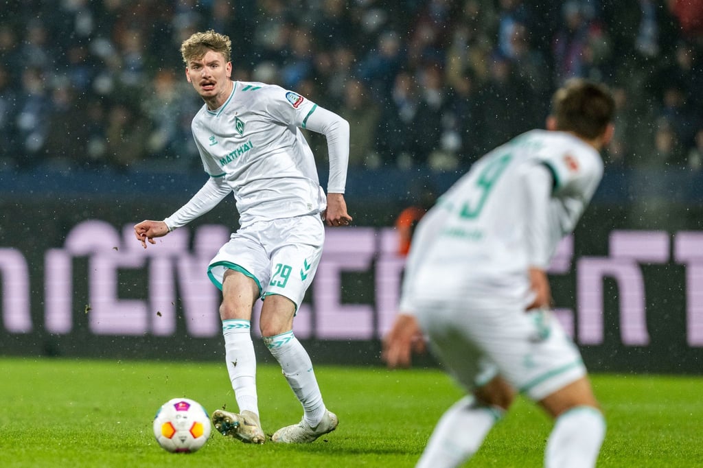 Wird Werder im Sommer verlassen: Nick Woltemade.
