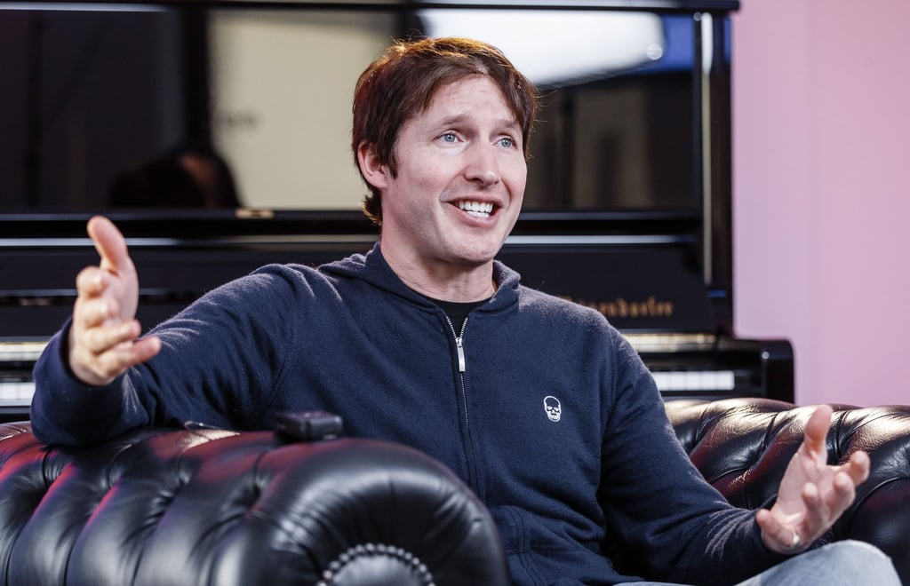 Der britische Singer-Songwriter James Blunt vor einem Konzert in Hamburg im Jahr 2020.