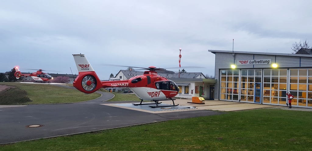 Seit dem 01. April kommt in Suhl ein Hubschrauber des Typs H135 als neuer Christoph 60 zum Einsatz.