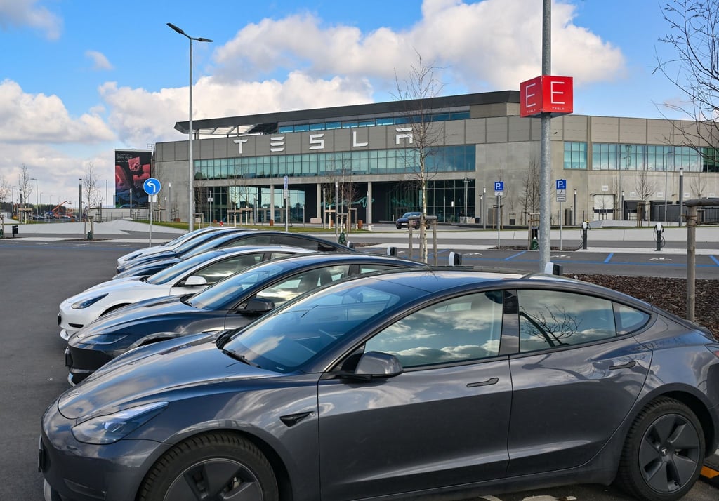 Die Tesla-Gigafactory Berlin-Brandenburg.
