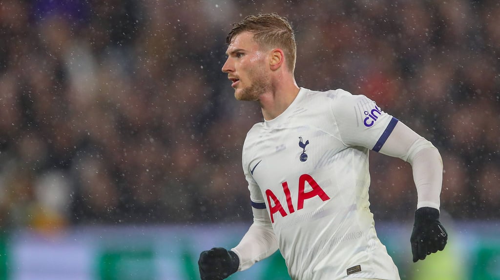 Timo Werner beim Spiel gegen West Ham United.