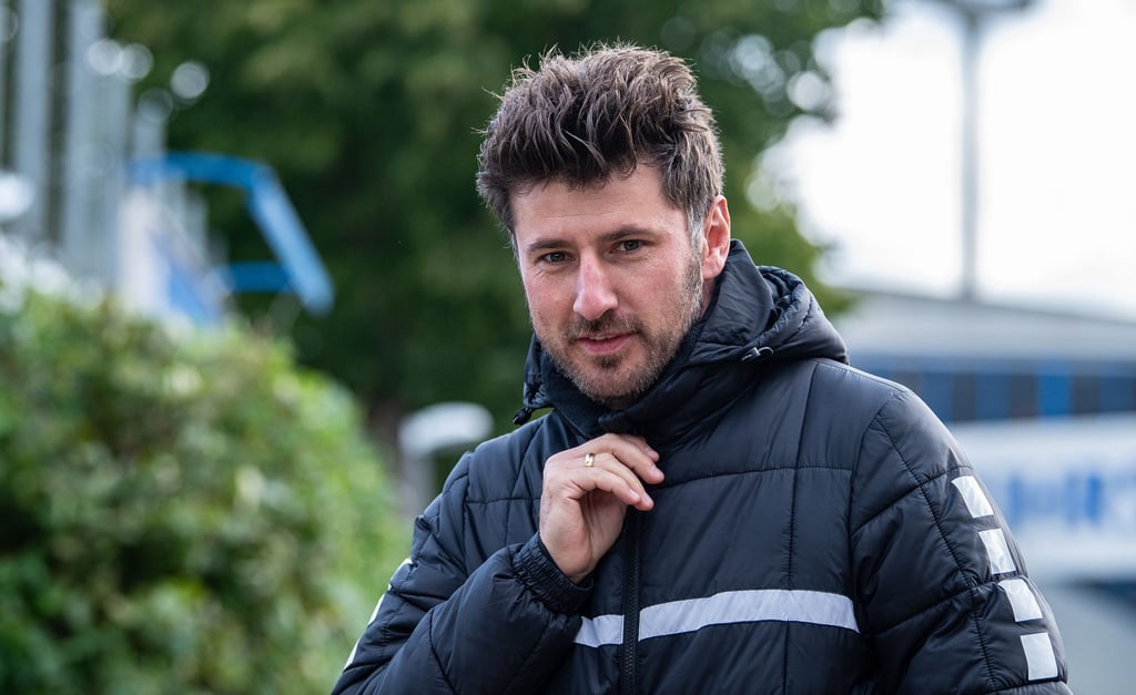 Stefan Reisinger kommt zum Spiel.
