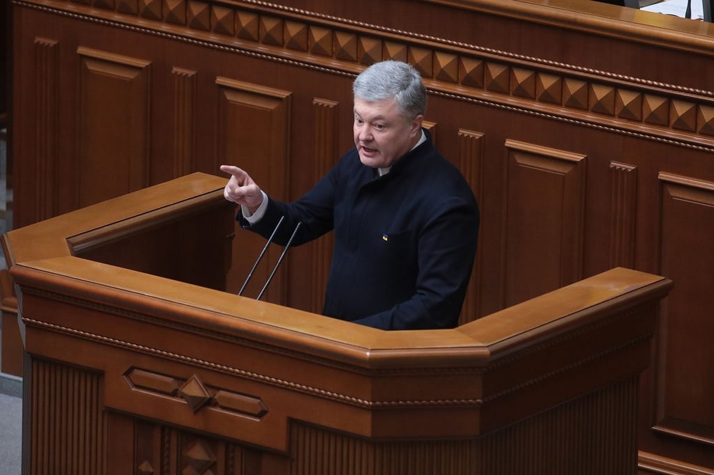 Verlor 2019 nach fünf Jahren im Amt die Wahlen gegen Wolodymyr Selenskyj: Petro Poroschenko.