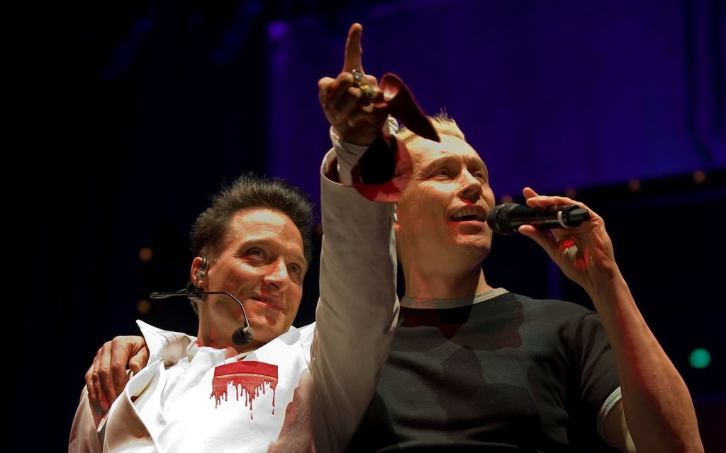 Bela B. (l) und Farin Urlaub: Die Ärzte veröffentlichen mit dem Song „Demokratie“ eine Hymne an die Eigenverantwortung.