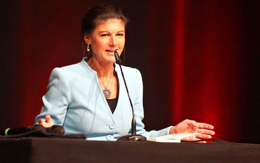 Sahra Wagenknecht ist mit einer Buchlesung im Oktober im Steintor-Varieté in Halle aufgetreten.