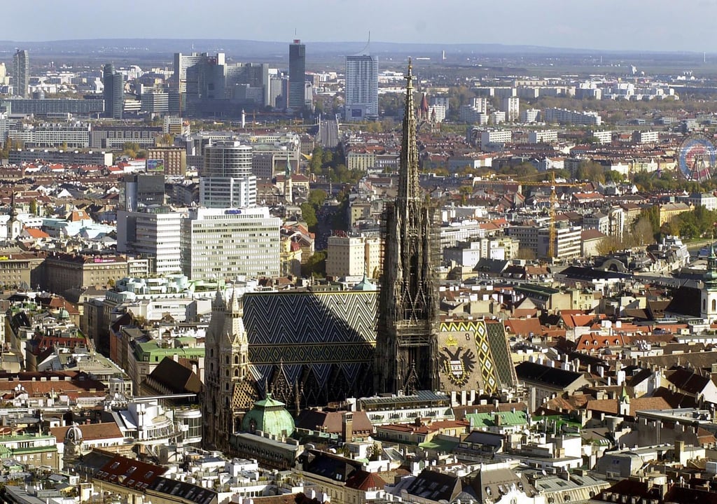Der Stephansdom im Zentrum der Wiener Innenstadt.