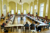 Die konstituierende Sitzung nach der letzten Wahl 2019 des  Gemeinderates Naumburg – auch damals ohne die AfD.