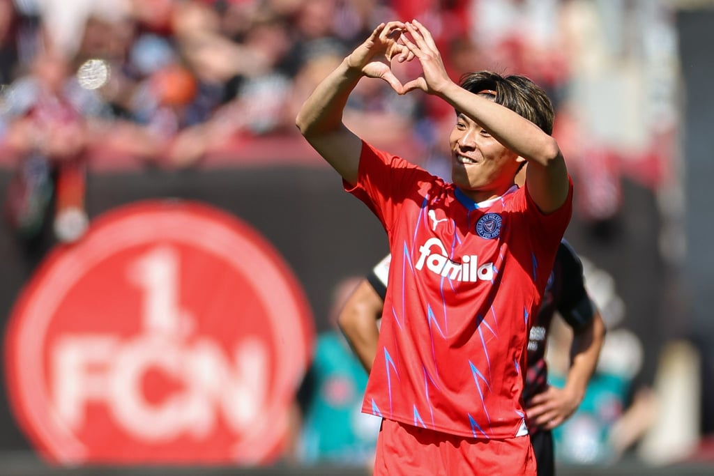 Auch Kiels Shuto Machino traf gegen den 1. FC Nürnberg.