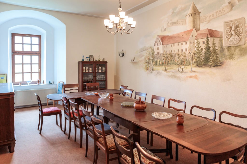 Das Ratsherrenzimmer auf der Haynsburg