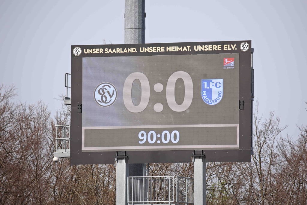 Das 0:0 bei der SV Elversberg war für den 1. FC Magdeburg eher ein Punktgewinn im Abstiegskampf der 2. Bundesliga.
