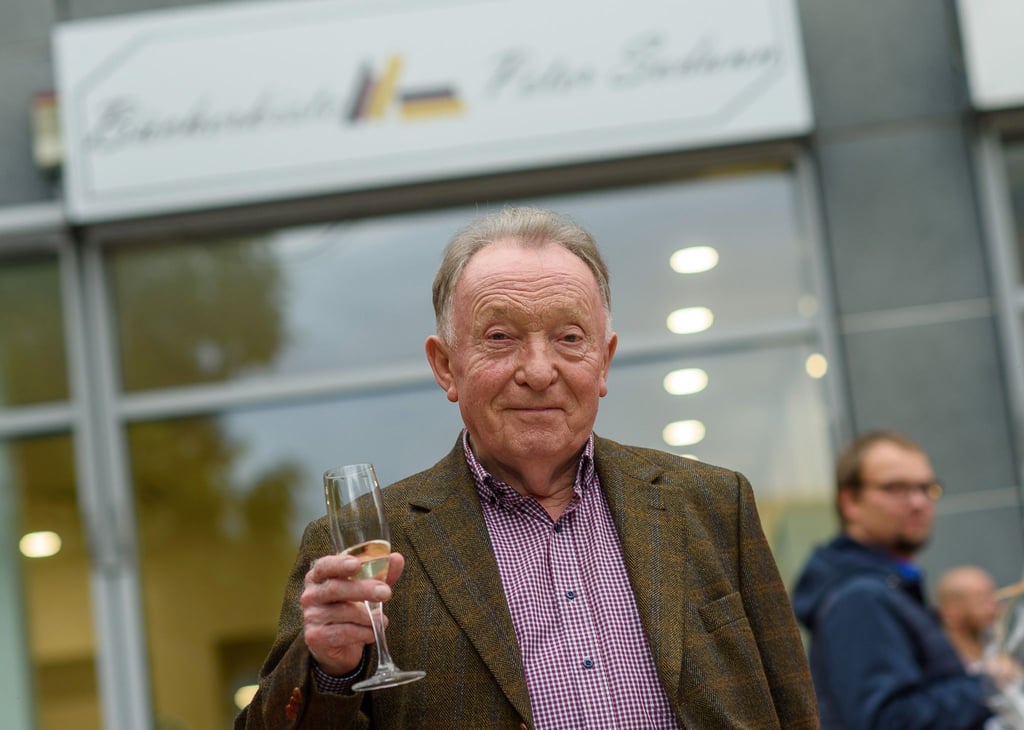 Peter Sodann, Kabarettist, Schauspieler und Regisseur.
