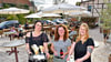 Sie sind die drei Damen vom Oebisfelder Burgcafé: Mandy Dannies (v.l.), Kathrin Gauert. und Sarah Wrase.