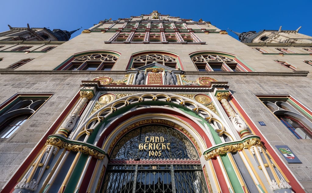 In Halle wird derzeit wegen Totschlags verhandelt.