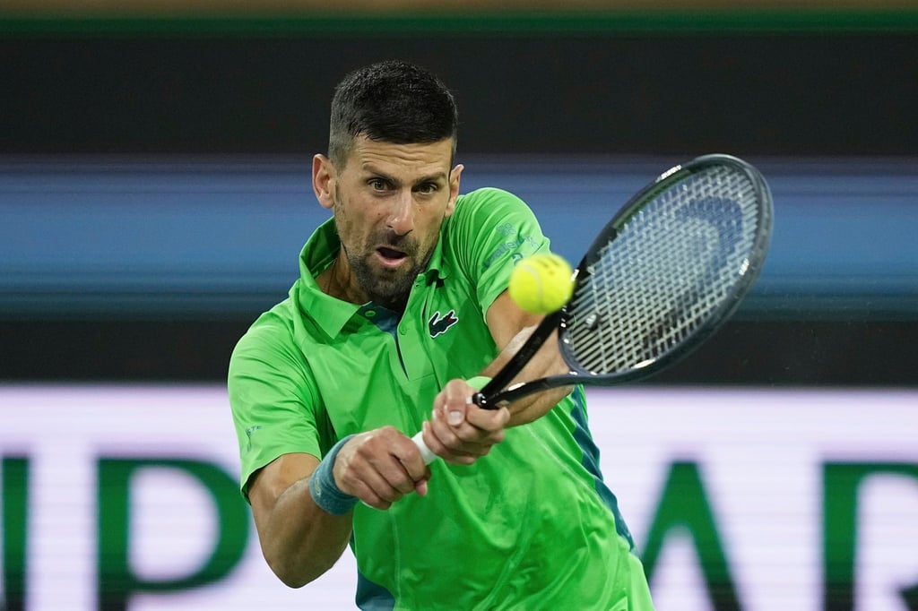 Tritt diese Woche beim Masters-1000-Event an: Der Serbe Novak Djokovic.
