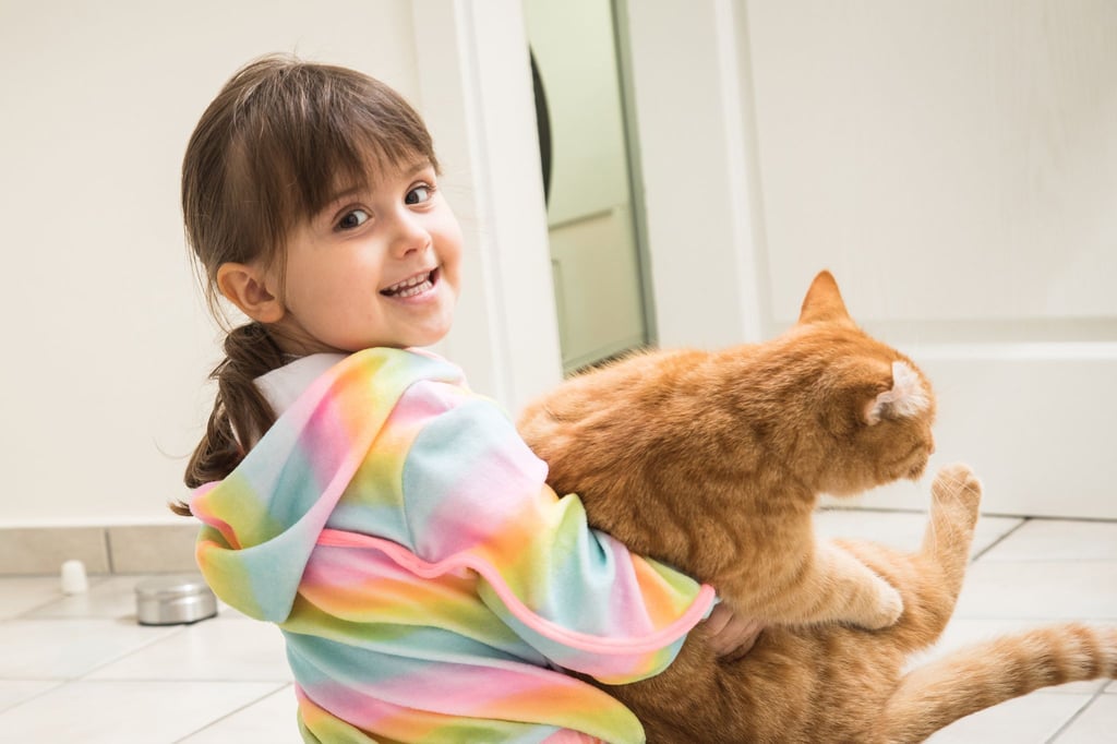 Oft (aber nicht immer!) zeigen Katzen gegenüber Kindern erstaunlich viel Geduld.