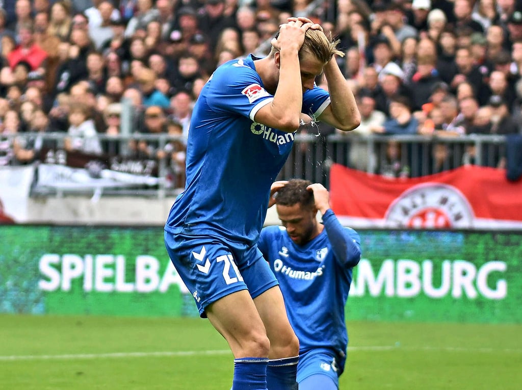 Stürmen für den FCM: Luca Schuler (vorne) und Luc Castaignos.
