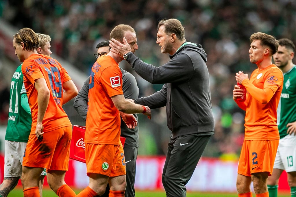 Maximilian Arnold und Ralph Hasenhüttl.