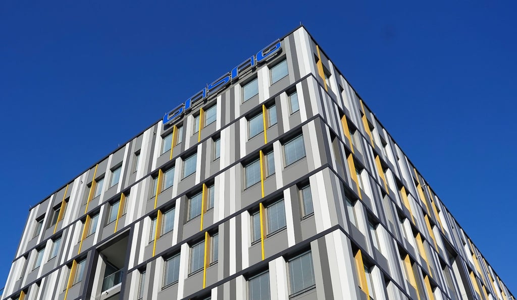Blick auf die neue Zentrale des Energieversorgers Gasag.