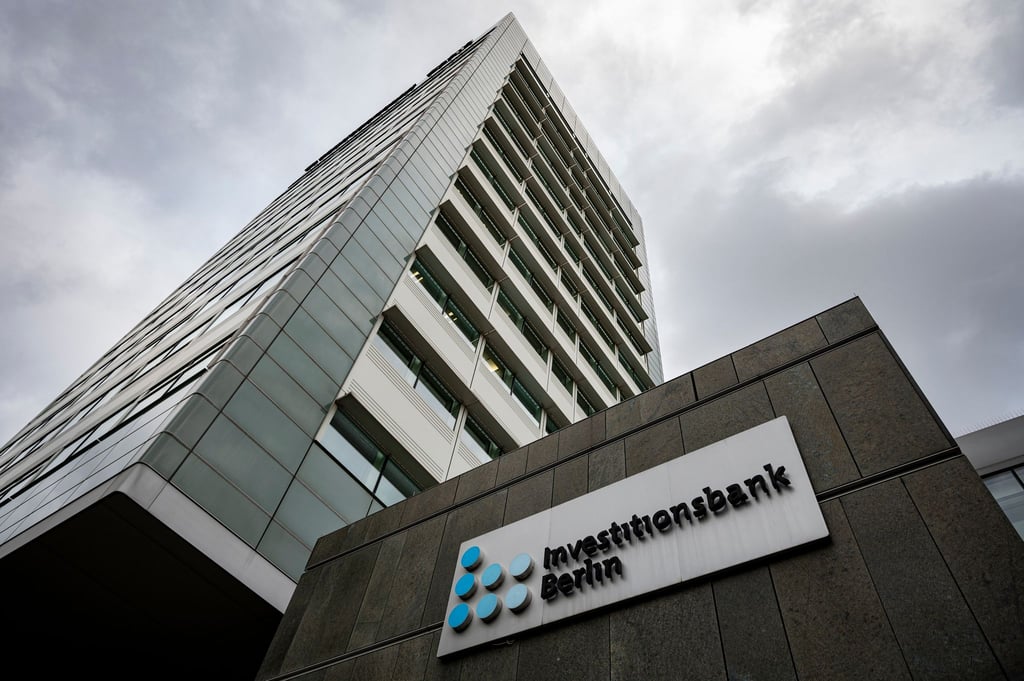 Der Eingang der Investitionsbank Berlin (IBB).