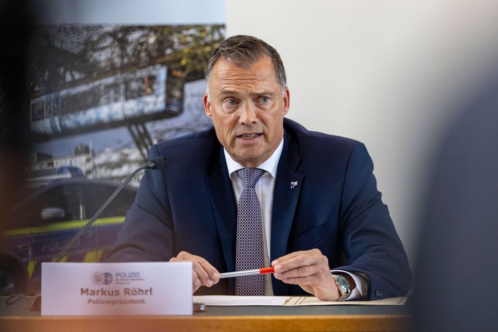 Wuppertals Polizeipräsident Markus Röhrl hält die Tat für „weitgehend aufgeklärt“.