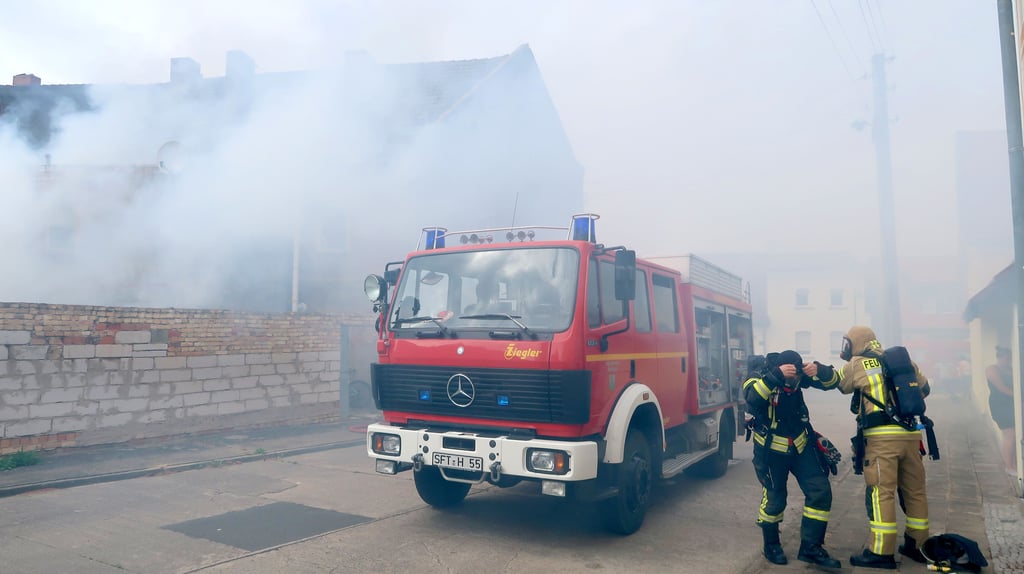 Die Feuerwehr in Hecklingen rückte im Jahr 2023 55 Mal aus.