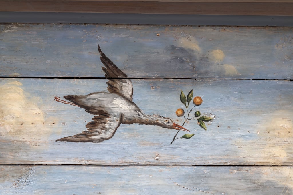 Im Schloss Oranienbaum gibt es viele tierische Verzierungen.