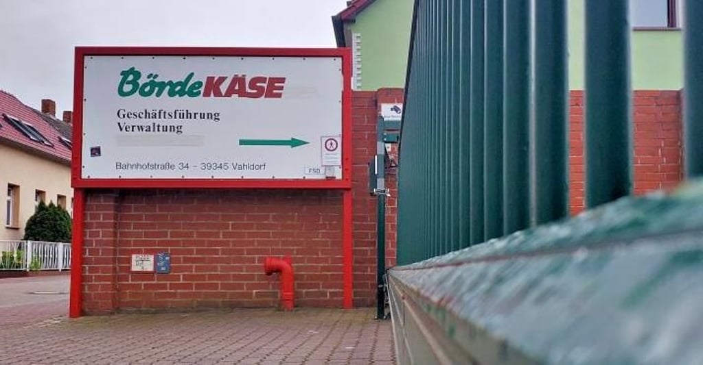 Das Unternehmen Börde Käse hat seinen Betrieb zum 1. April 2024 eingestellt.