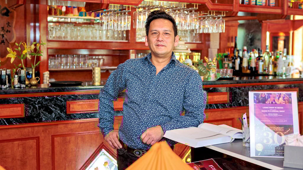 Hoang Vu Tran ist Geschäftsführer im Restaurant Peking in Grana.