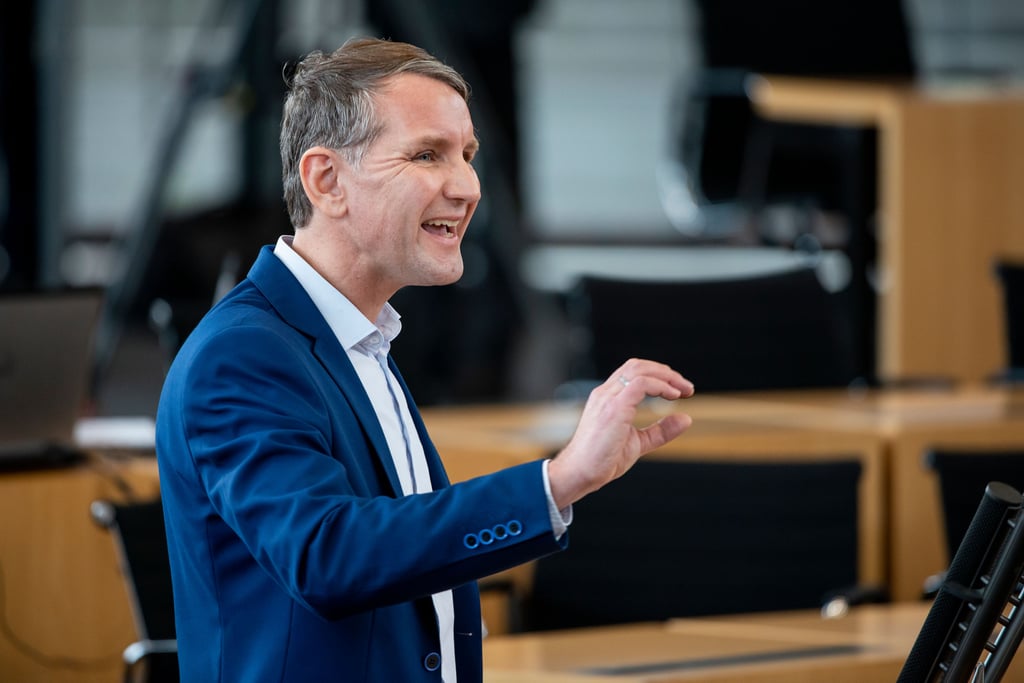 Björn Höcke steht am 18. April in Halle vor Gericht.