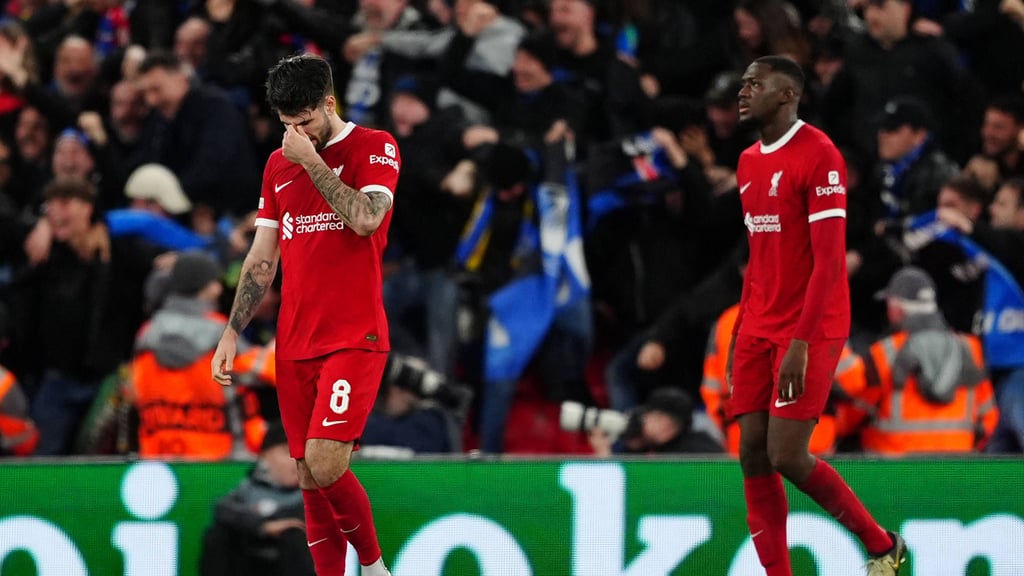 Szoboszlai und Konaté sind enttäuscht.